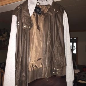 NWOT Faux Leather Jacket